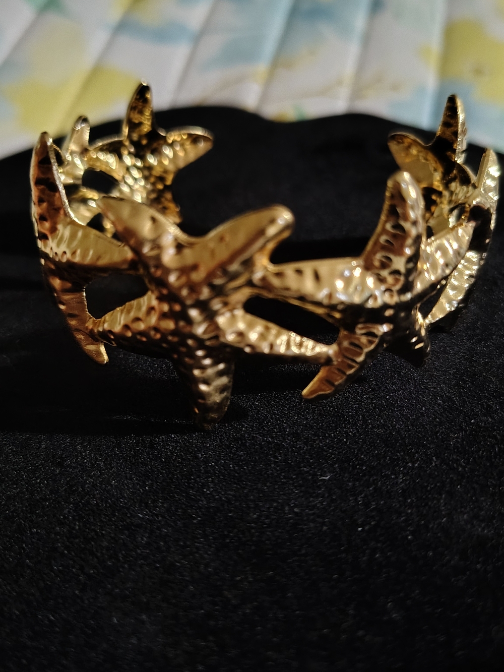 Gold Starfish Cuff Bracelet - Women Accessories
